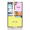 リアンリュー４３ 1LDKの間取り