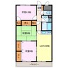 ライブリーＹＭＫ 3LDKの間取り