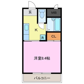 間取図 ライフ21