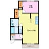 ベルタ 1LDKの間取り