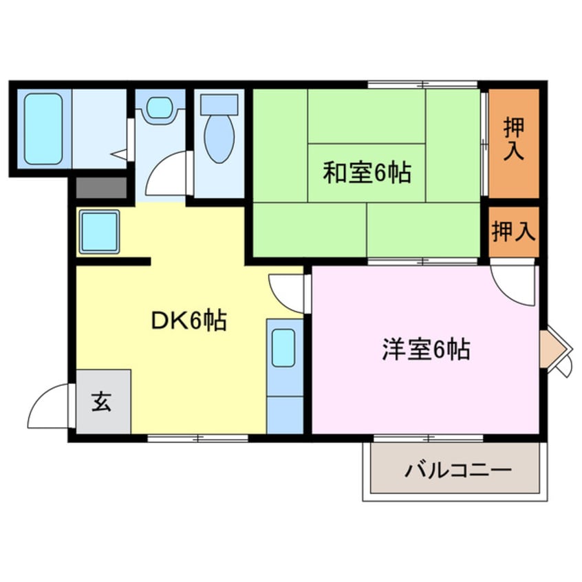 間取図 清須ハイム