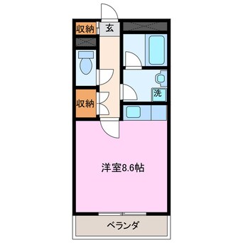 間取図 メゾンドＦ