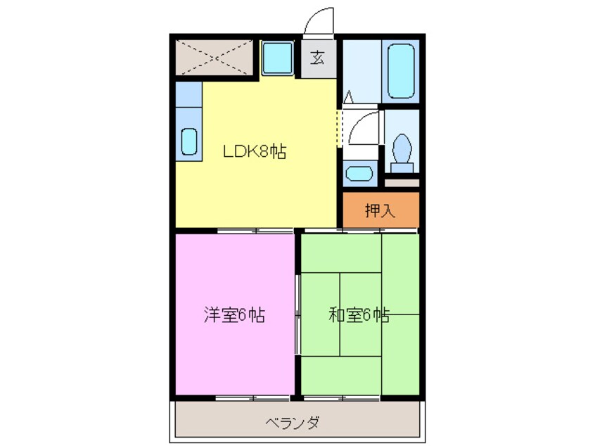 間取図 マンションメトロ