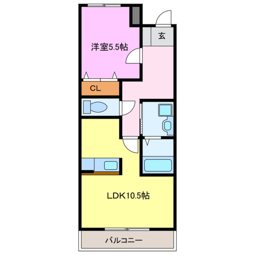 間取図 マーベラス西春