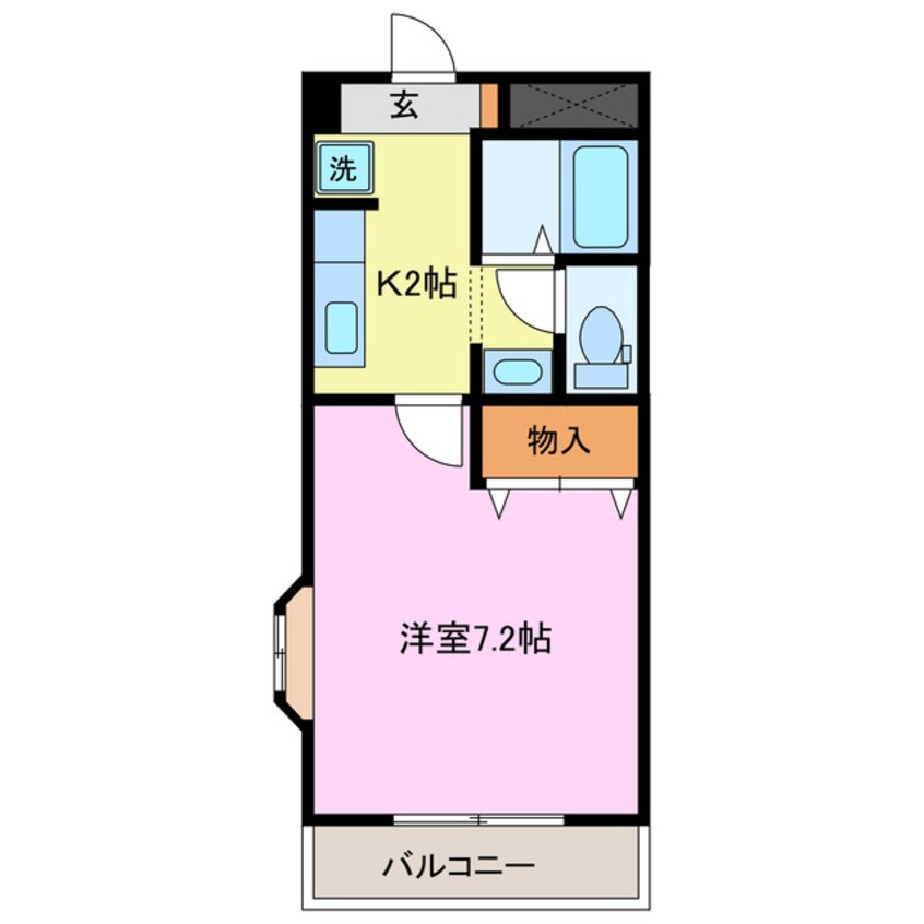 間取図 フローレンス大黒