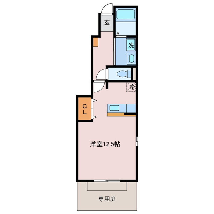 間取図 ゼファー徳重