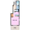 ゼファー徳重 1Rの間取り