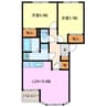 Ａ・Ｓパレス 2LDKの間取り
