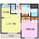 シャンティの間取図