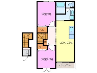 間取図 スプリング・フィールド