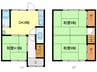 浅野様借家 3DKの間取り