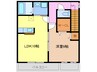 ルーツ21 1LDKの間取り