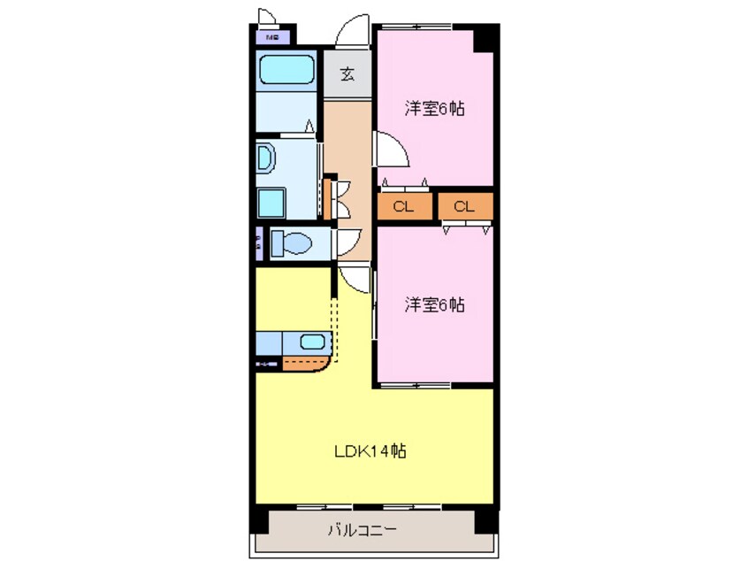 間取図 アネックス稲沢駅前