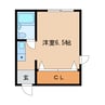 名鉄犬山線/中小田井駅 徒歩3分 4階 築32年 1Rの間取り