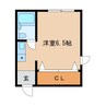 名鉄犬山線/中小田井駅 徒歩3分 4階 築32年 1Rの間取り