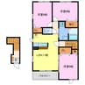 サンリット 3LDKの間取り