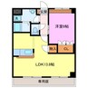 Ｎｏｒｔｈ　ｒｉｖｅｒ 1LDKの間取り