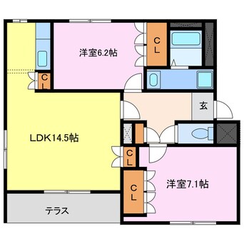 間取図 アヴァンティ