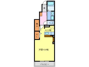 間取図 インディアンサマー