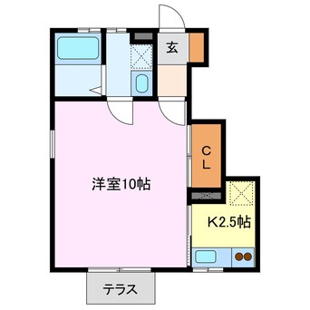 間取図 コモンドール