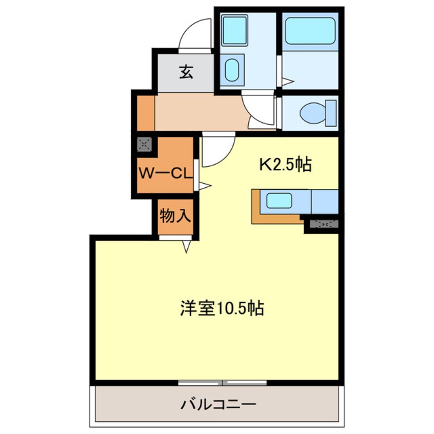 間取図 ベルフォーレ