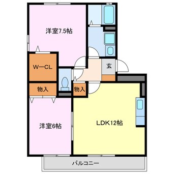 間取図 リリーオブザバリー