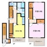 ヴィオラ21 2DKの間取り