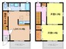レジデンス比良出 2LDKの間取り