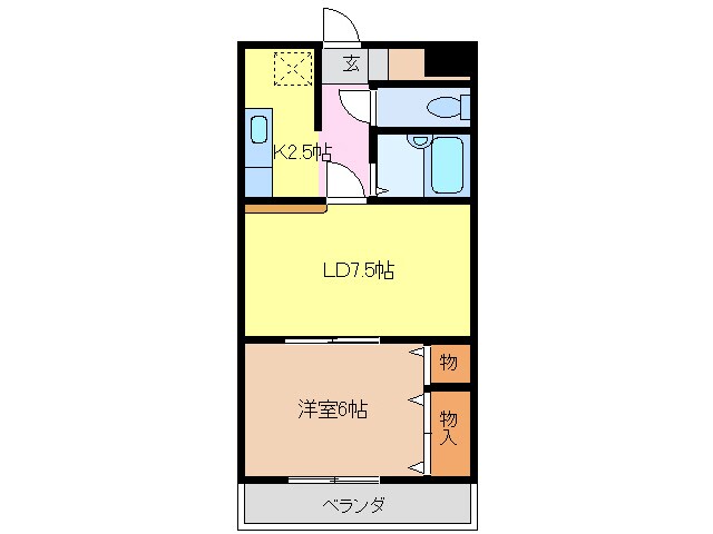 間取り図 サンコートにしび