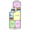 第一早川ビル 3LDKの間取り