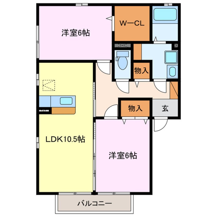 間取図 グランブランシェ