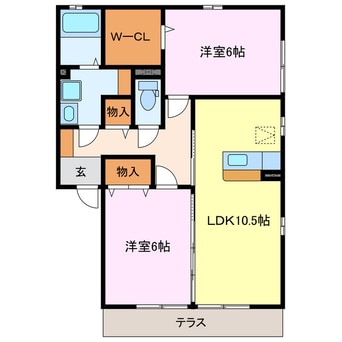 間取図 グランブランシェ