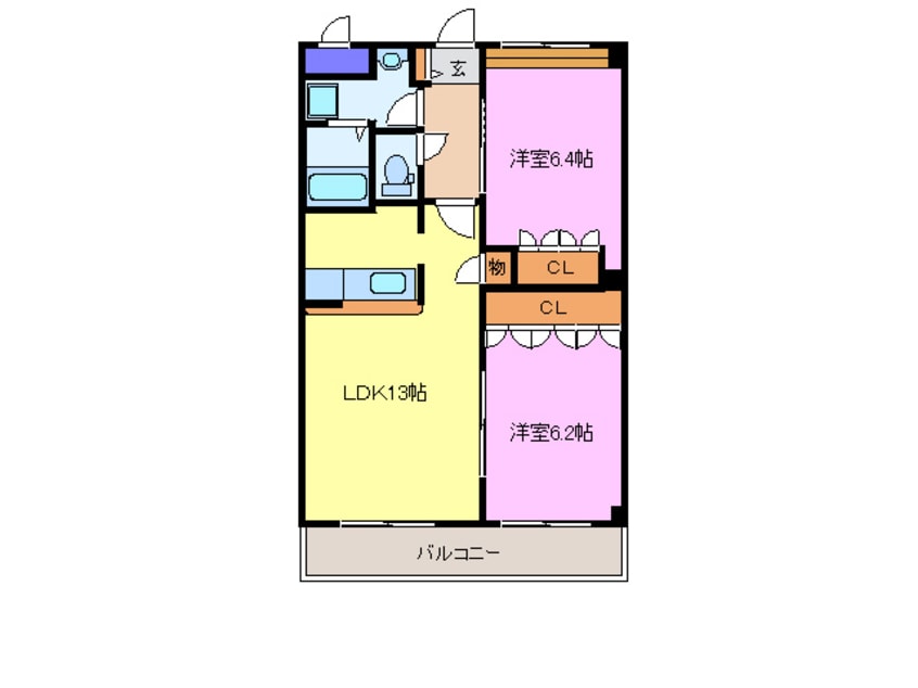 間取図 ドルチェ
