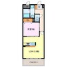 Ｍａｓｈｕ春日 1LDKの間取り