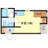 ハイムノルドステン 1Rの間取り