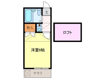 間取図 名古屋市営地下鉄東山線/八田駅 徒歩19分 1階 築35年