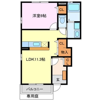 間取図 ヴィアーレ