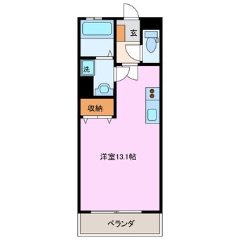 間取図 メゾン須ヶ口