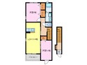 ネオブローテの間取図