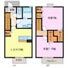 名古屋市営地下鉄東山線/中村公園駅 バス:8分:停歩2分 1-2階 築20年 2LDKの間取り