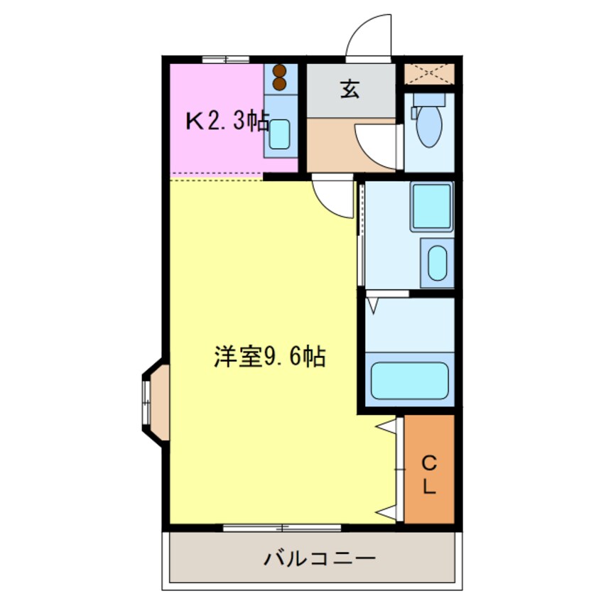 間取図 サンライズ山木