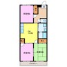 マンション和楽 3LDKの間取り