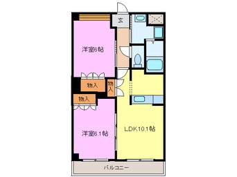 間取図 セイントピアⅠ