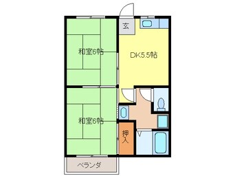 間取図 メゾン鈴木