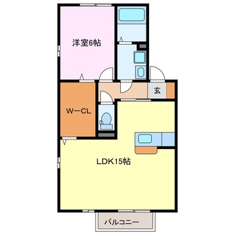 間取図 アメニティ・スリーオー