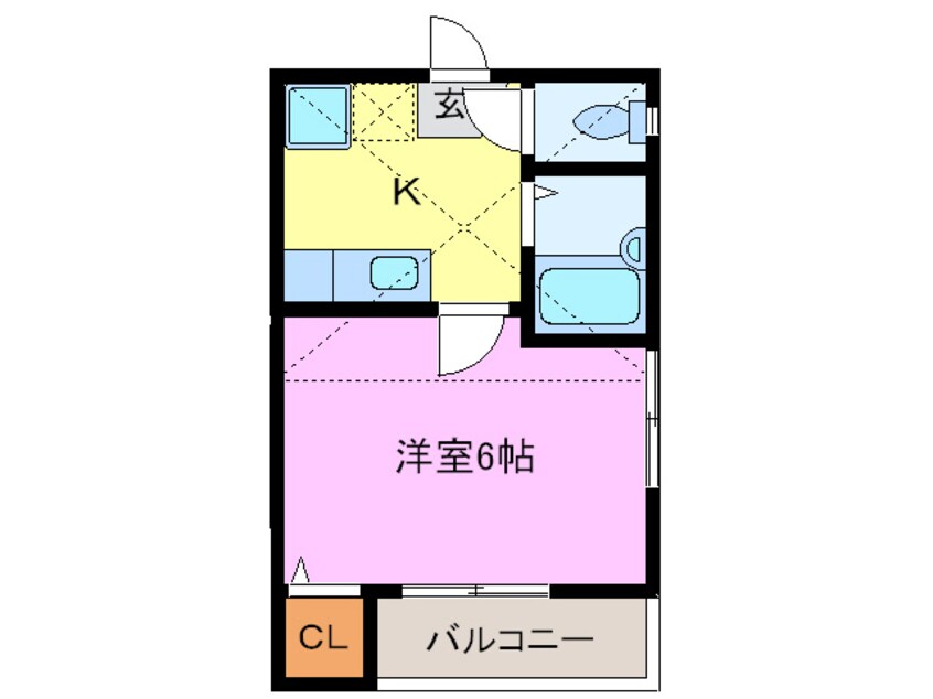 間取図 Ｓｔａｇｅ枇杷島