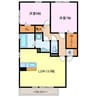 アルモニー 2LDKの間取り