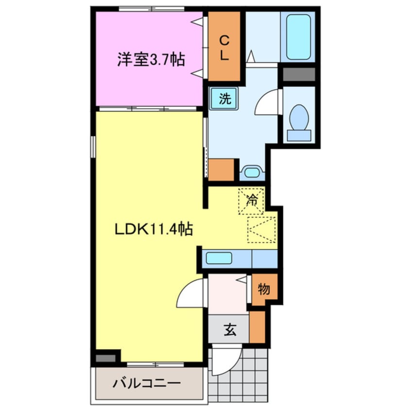 間取図 スターシャイン