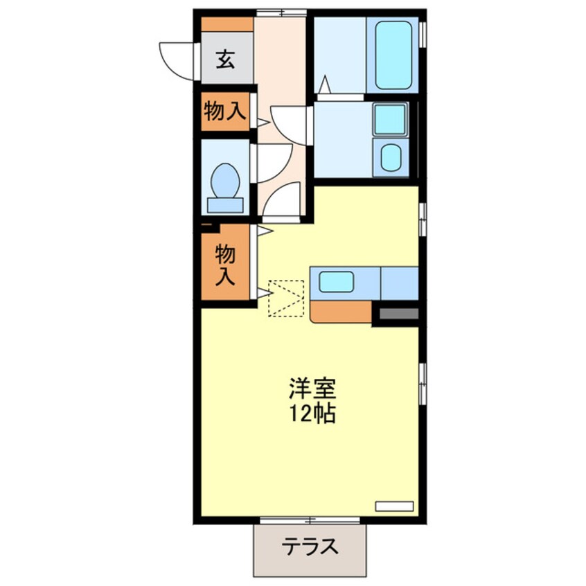 間取図 アネックスイワタ