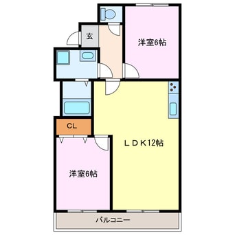 間取図 ミューズビンテージ